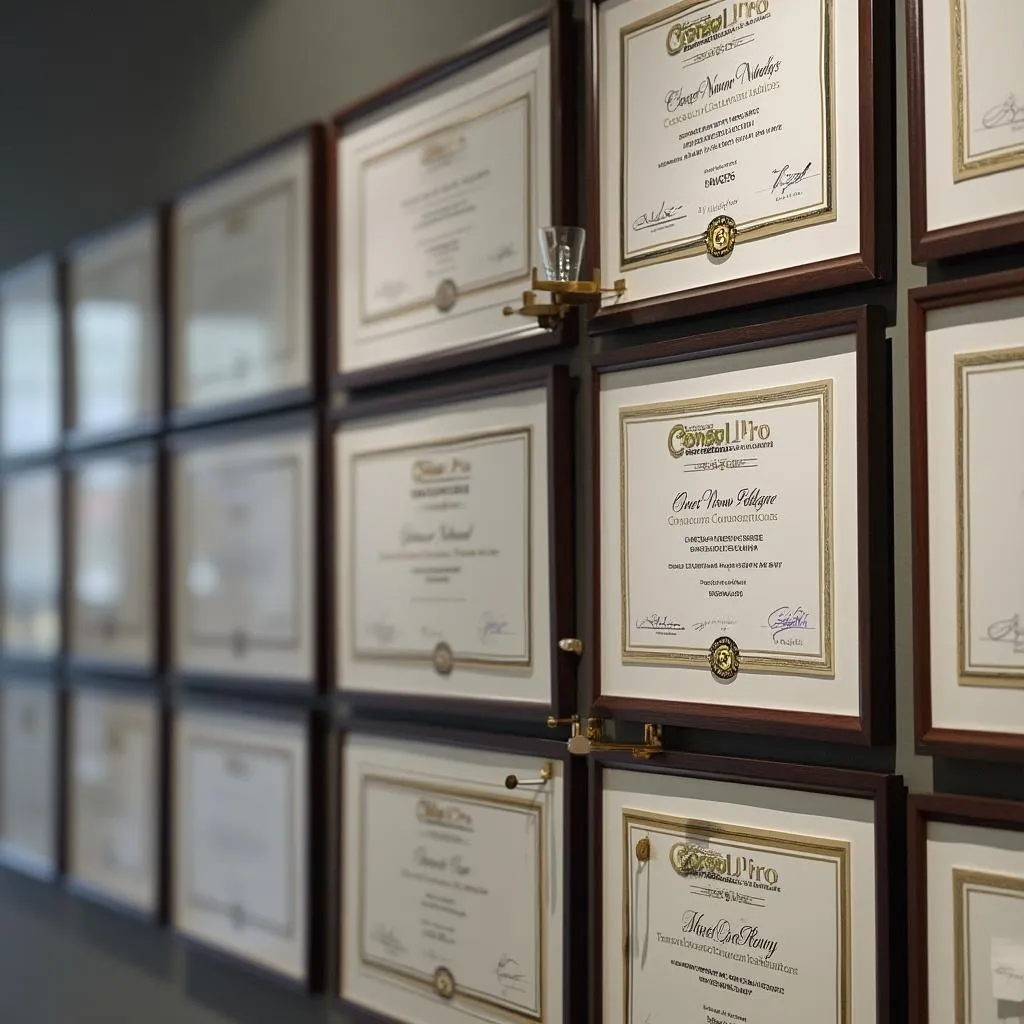 Certificación y premios de ConsulPro